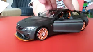 UNBOXING 1:24 BMW M4 GTS | Special edition - Maisto - Cars For Kids | Toys for children