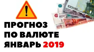 Прогноз курса валюты на январь 2019 в России. Какую валюту покупать в январе