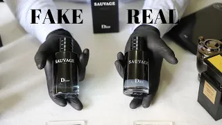 Fake vs Real Dior Sauvage Perfume 100ml