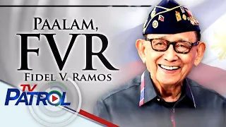 Huling gabi ng burol ni FVR naging madamdamin | TV Patrol