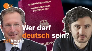 FDP gegen Rot-Grün: Streit über Einbürgerung und ausländische Fachkräfte | ZDFheute live