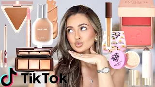 Testing TikTok *VIRAL* Makeup!!! Is It Worth The Hype??