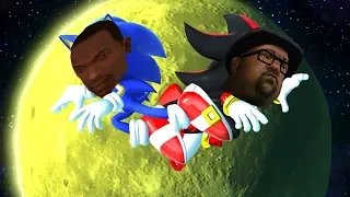 SA2 but its dubbed over with GTA San Andreas voice clips