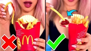 10 FAST FOOD Life Hacks That You NEVER Knew Before! Save Money And Learn How To Avoid Spoiled Food