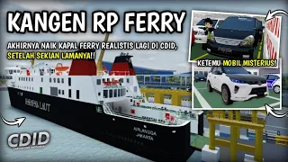 Ikut Healing Naik KAPAL FERRY Lagi Di CDID UPDATE, Ada Mobil Misterius!? | CDID Roleplay V1.1 Roblox