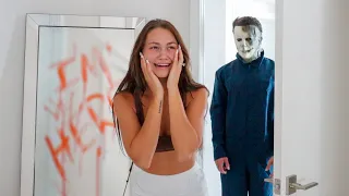 BEST SCARE PRANK EVER ON FIANCÉ!!