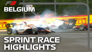 F3 Sprint Race Highlights | 2023 Belgian Grand Prix