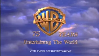 Warner Bros. Pictures logo (75 Years Variant, Extended and Different Fanfare)