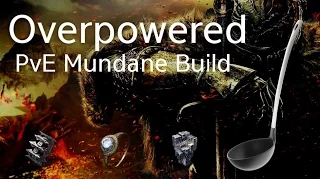 Dark Souls 2 : BEST OP PvE Build (Mundane)