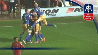 Swindon Town 1-3 Eastleigh (Replay) Emirates FA Cup 2016/17 (R1) | Goals & Highlights