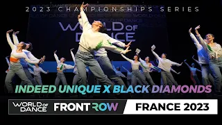 Indeed Unique X Black Diamonds | Team Division | FrontRow | World of Dance France 2023 | #wodfr23