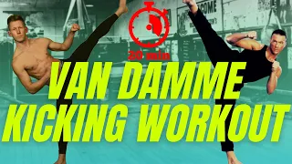 Follow Along Jean-Claude Van Damme Kicking Workout