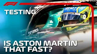 How Fast Is Aston Martin's AMR23? | F1 Pre-Season Testing