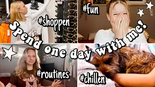 DAY IN MY LIFE ❤️ CHILLEN, SHOPPEN, ROUTINEN| HEY ISI VLOG