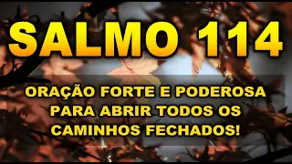 SALMO 114 ORAÇÃO FORTE E PODEROSA PARA ABRIR TODOS OS CAMINHOS QUE ESTÃO FECHADOS!