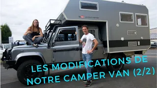 #24 Les Crazy Trotters - Les modifications de notre Camper Van 4X4 (partie 2/2)