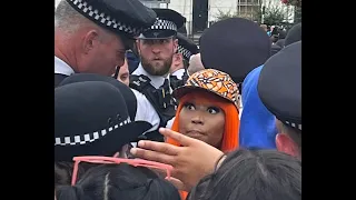 Nicki Minaj in Camden: Police provide protection as crowds mob star near Koko