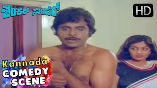 Ambarish and Swapna Romantic Love Scenes  - Kannada Comedy Scenes | Shankar Sundar Kannada Movie