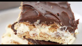 No Bake Chocolate Eclair Cake -- Only 4 Ingredients!