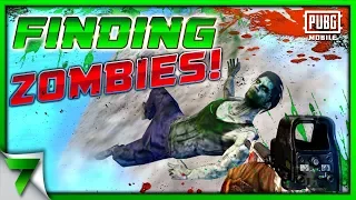 Finding ZOMBIES in Erangel - PUBG Mobile! *Easter Egg*