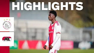 Kraker in Amsterdam ❌❌❌ | Highlights Ajax O17 - AZ O17