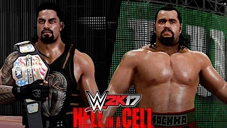 WWE Hell in a Cell 2016: Roman Reigns vs Rusev (Hell in a Cell Match for United States Championship)