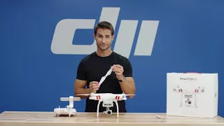 DJI Обучение - Phantom 3 Standard / SE - Установка пропеллеров