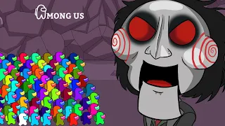 Among Us Fights With Horror Saw X : Evolution of Monster - Funny Animation