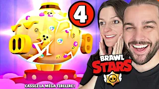 ON OUVRE PLEIN DE MÉGA TIRELIRE SUR BRAWL STARS ! PRIX STARR LEGENDAIRE