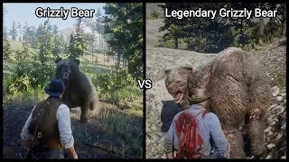 Will The Legendary Grizzly Bear Back Down If You Stand Your Ground? - RDR2