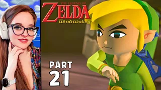 LEGEND OF ZELDA: THE WIND WAKER - Part 21 - Reviving the Deku Sprouts! Gale Isle!