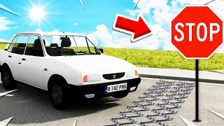 ACCIDENT cu Dacia 1310! Cine mai stie BeamNG.drive?