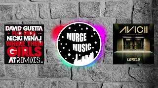 David Guetta x Avicii - Where Them Girls At x Levels (MURGE MASHUP)