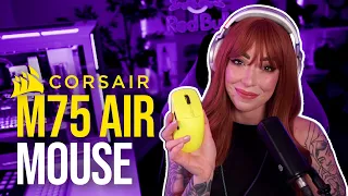 This NEW Corsair Mouse only weighs 60 GRAMS?! (M75 Air Overview)