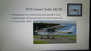 Actual Cost of Ownership - Cessna 182RG