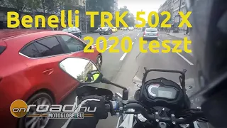 Benelli TRK 502 X teszt: tovább épült és szépült - Onroad.hu