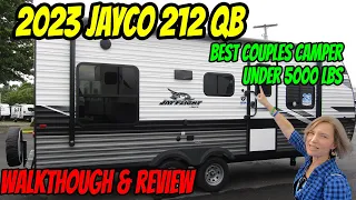 2023 Jayco 212QB Walkthrough | Best couples camper with no slide | 2023 Florida RV Supershow