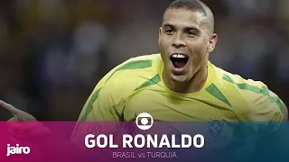 Gol de Ronaldo: Brasil vs Turquia | Semifinal Copa 2002