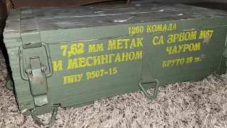 Yugoslavian m67 crate 1260 rounds