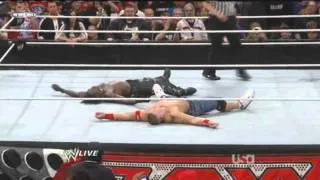 RAW John Cena vs R-Truth 4/11/11