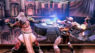 God OF war 3 Kratos vs Zeus Final Boss Fight (1080p 60fps)