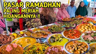 PASAR KULINER RAMADHAN / PABUKOAN TERBESAR  DAN MERIAH DI KOTA SOLOK SUMATERA BARAT