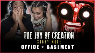 They Got Me Stressed Out! | The Joy of Creation Story Mode Office & Basement