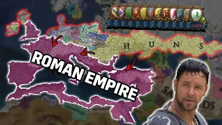 Trying to SURVIVE as the ROMAN EMPIRE but the BARBARIANS are invading