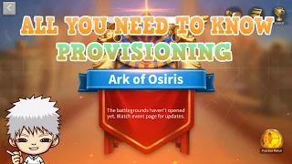 How To Do Provision Effectively In Ark Of Osiris. Some Tips and Tricks!