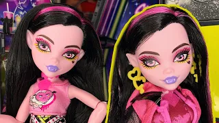 Kinda Funky, Kinda Cute! Skulltimate Secrets Neon Frights Draculaura Doll Review!