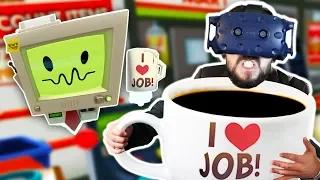 I'M A GIANT | Job Simulator w/mods (HTC Vive Virtual Reality)