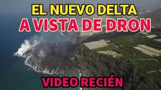 VOLCÁN DE LA PALMA, así es el nueva isla