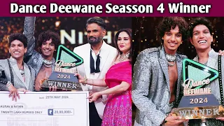 Dance Deewane Season 4 Winner, Dance deewane winner Gaurav Sharma and Nithin NJ