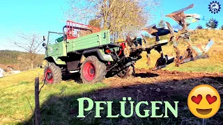 Ackern mit Unimog 411 Power! Beeindruckend! | Von der Saat bis zur Ernte #2